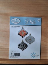 476 Elizabeth Craft Designs Christmas Ornaments 2 Die Set