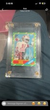 Topps Jerry Rice San Francisco 49ers 1986 Football Card #161