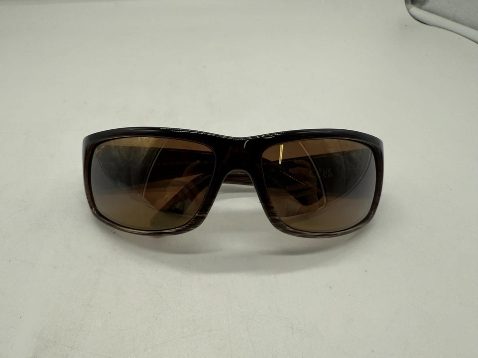 Nuevas gafas de sol Maui Jim COPA DEL MUNDO Choco a rayas desvanecidas MJ0266S-002 / H266-01 $289 Foto 3 de 4