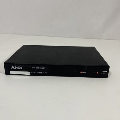 U44974 AMX NMXDECN1222A Video Over IP Decoder G2U