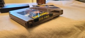 1987 Tecmo Nintendo Original NES STAR FORCE Video Game With Manual & Holder