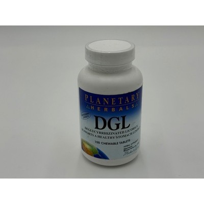 Planetary Herbals DGL Deglycyrrhizinated Licorice 100 Chewable Professional