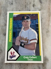 PHOENIX FIREBIRDS Fans!  1990 CMC Craig Colbert #543 Card - FREE SHIPPING!