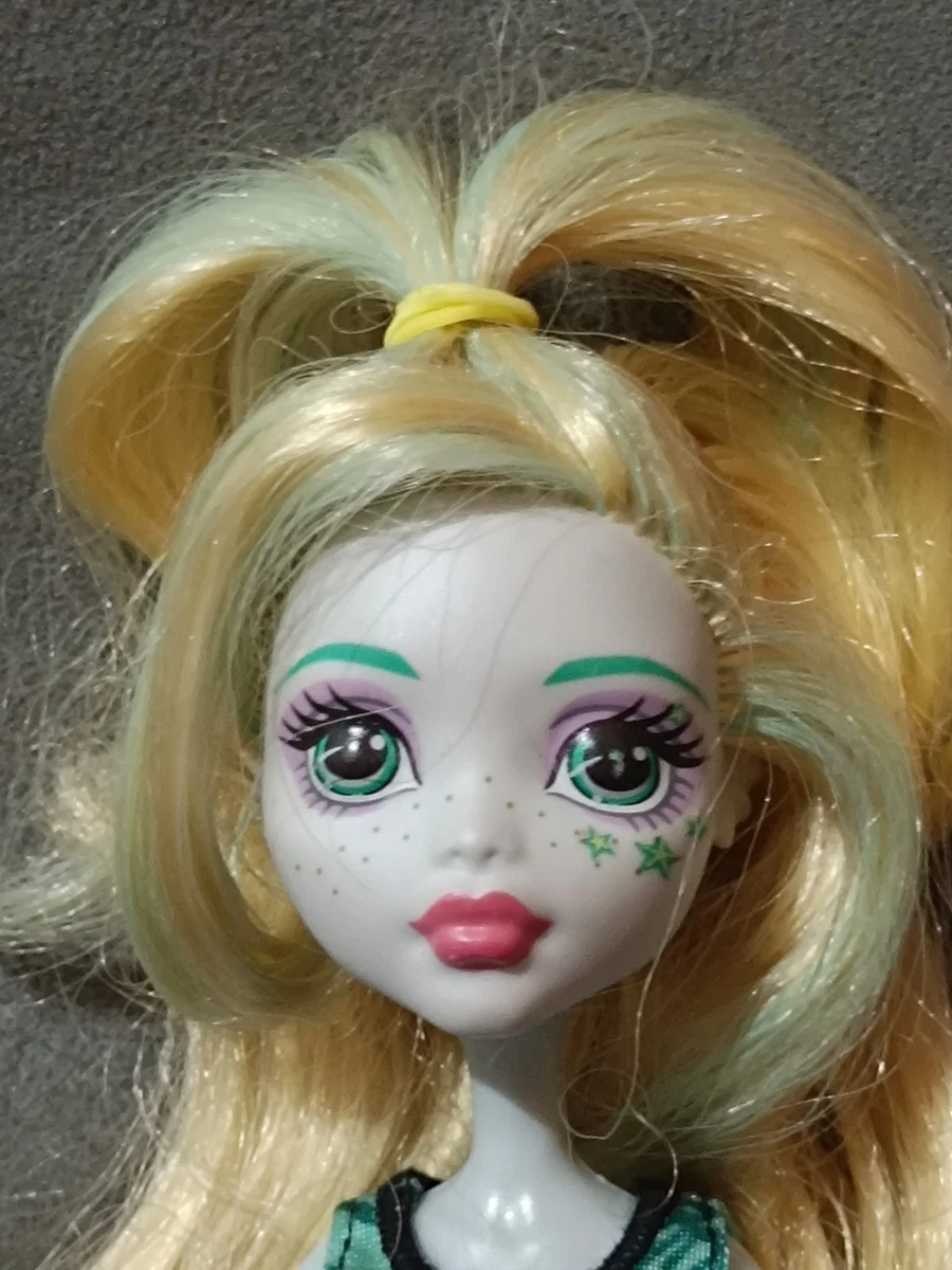 MONSTER HIGH G2 - Muñeca LAGOONA BLUE serie "WELCOME TO MH" PARTY con stand
