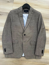Banana Republic Tailored Fit 38R Gray Cotton Blazer