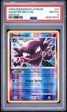 PSA 8 Haunter Reverse Foil #41 Platinum Arceus Pokemon 2009  on eBay