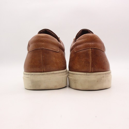 Common Projects Achilles Men's Size EU 46 Brown Pebble Leather Sneakers - Picture 5 of 15