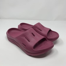 Hoka One One Sandals Mens Size 10 Purple Ora Recovery Slide Comfort Cushion