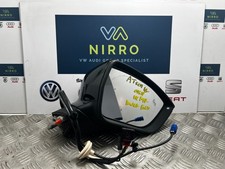 SEAT ATECA DRIVER SIDE POWER FOLD WING MIRROR 2016 TO 2026 577857508R BLACK F9R