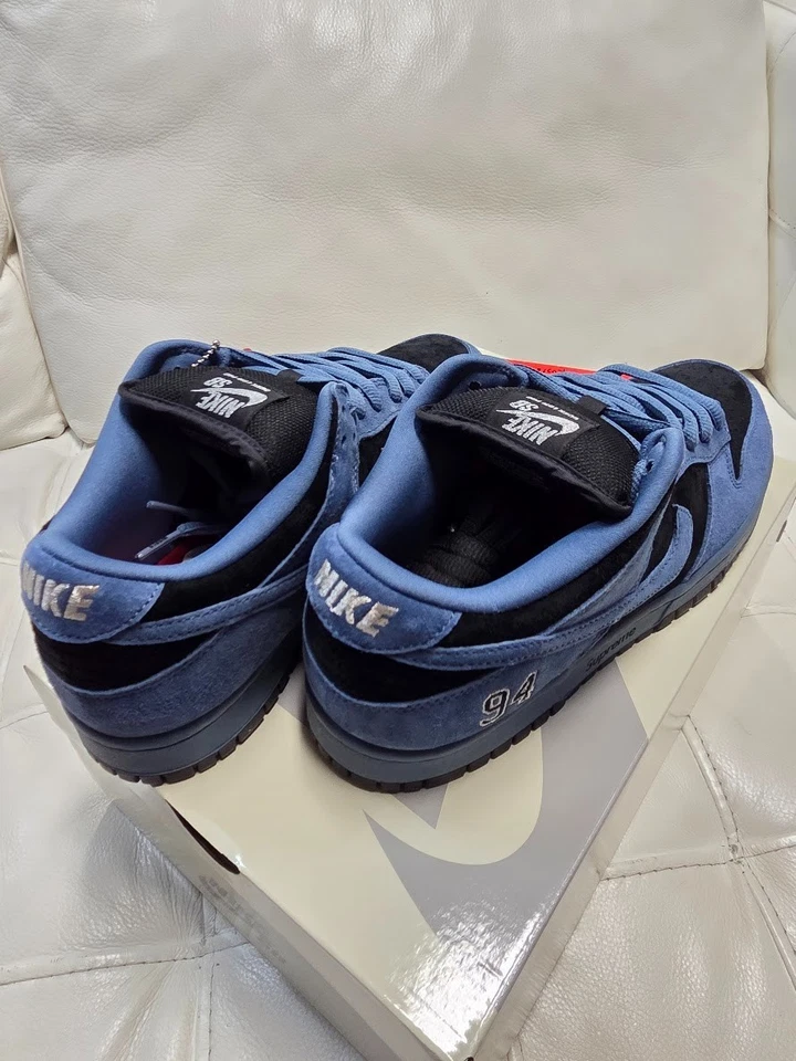 ✅SE ENVÍA HOY Supreme x Nike SB Dunk Low 94 Azul Océano Niebla HQ8487-400 6.5,7.5,8 Foto 3 de 4