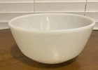 Vintage Anchor Hocking Fire King Milk Glass Mixing Bowl Small 7.5" USA