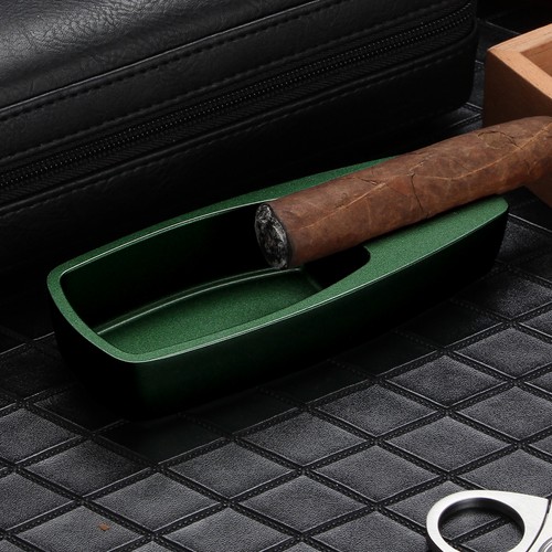 Galiner Metal Cigar Torch Lighter Punch Needle Cigar Holder Ashtray and Cutter - Picture 8 of 12