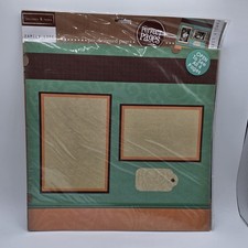 Colorbok "Perfect Pages" 12x12 Family Life Scrapbook 4 Pages Kit