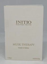 Initio Parfums Prives MUSK THERAPY Extrait de Parfum EDP Perfume Sample .05 oz