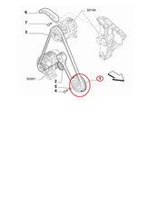 Poulies diverses Fiat PUNTO