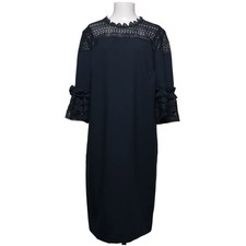 Apart Glamour, Kleid, Größe: 46, Blau, Einfarbig, Spitze, Damen #5e0