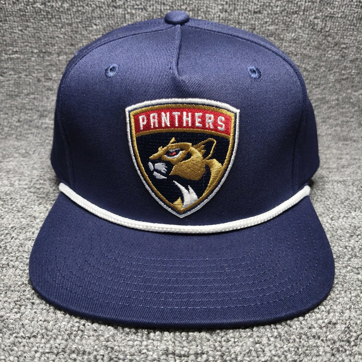 Mitchell & Ness Florida Panthers NHL Old Logo Navy Rope Snapback Hat
