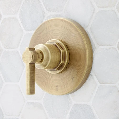 Signature Hardware 485507 Greyfield Pressure Balanced Valve Trim - Less Valve, - Picture 1 of 2