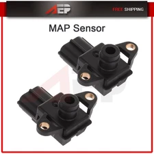 2x Manifold Pressure MAP Sensor For Dodge Magnum Ram 3500 Jeep Liberty Wrangler