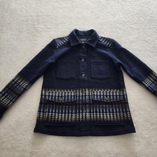 Pendleton Western Horizons Womens Virgin Wool Coat Size Small Aztec Western, EUC