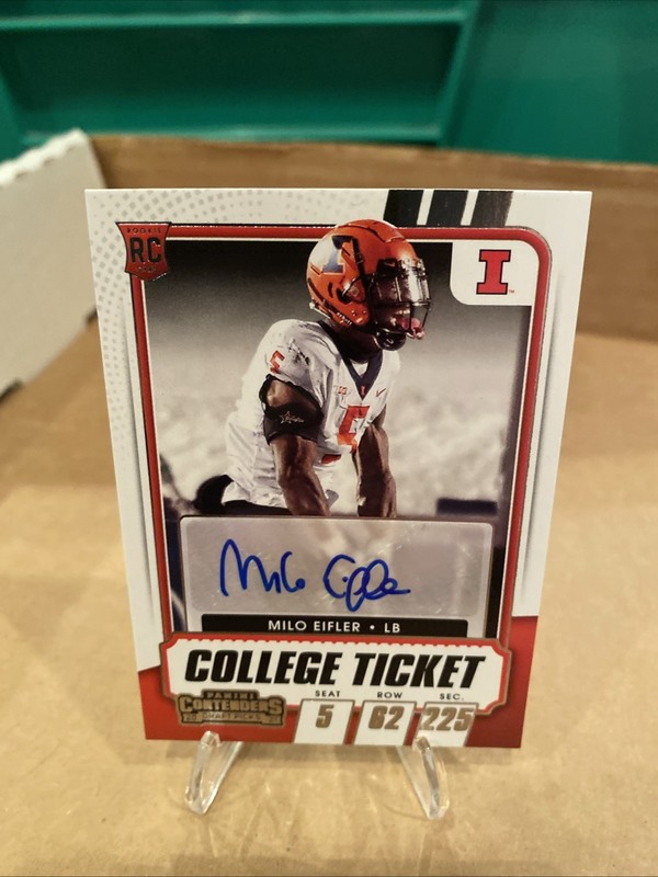 2021 Panini Contenders Draft Picks - College Ticket Autographs Milo Eifler #267