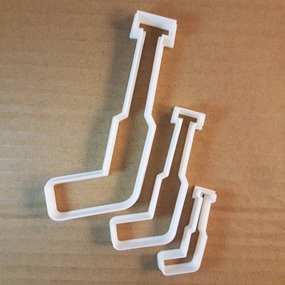Hockey Stick Skate Sport Shape Cookie Cutter Dough Biscuit Pastry Fondant Sharp