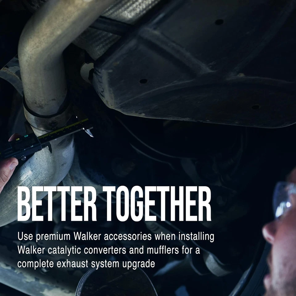 Junta de flange de tubo de escape Walker 31718 para Chevrolet Silverado 1500 prata - Imagem 2 de 4