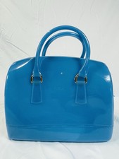 FURLA CANDY BAG large Blue with a Dust Bag