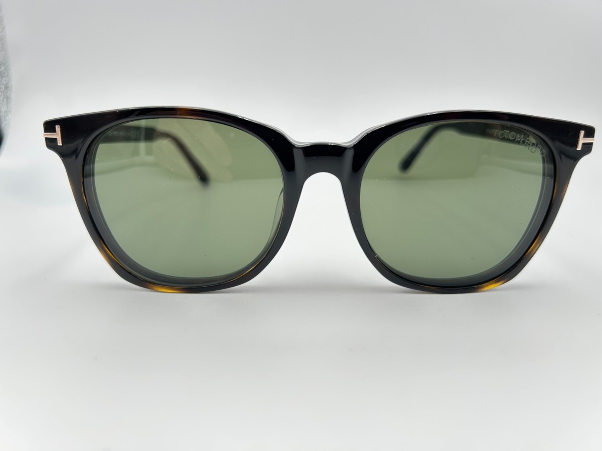 Tom Ford Sunglasses Tortoise with Green Lenses (JB15526) Tom Ford Dax TF751 52N Sunglasses - US main image 3