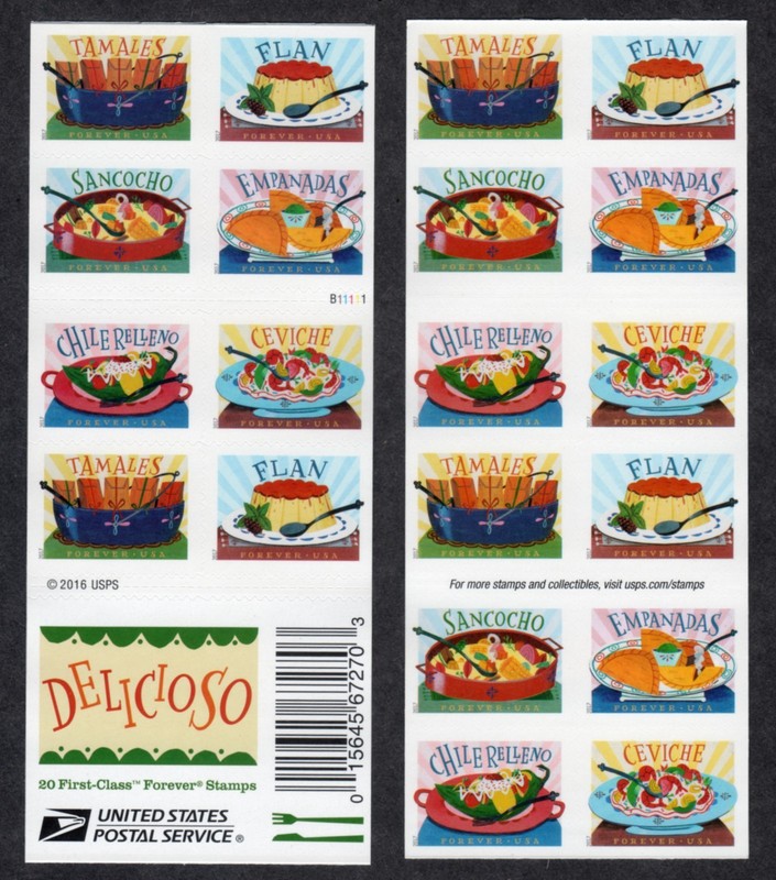 #5197b, Delicioso Booklet, XF