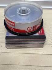 Imation CD-RW 25 Disc Spindle 650MB/74MIN 1x-4x Rewritable Media Mixed Lot