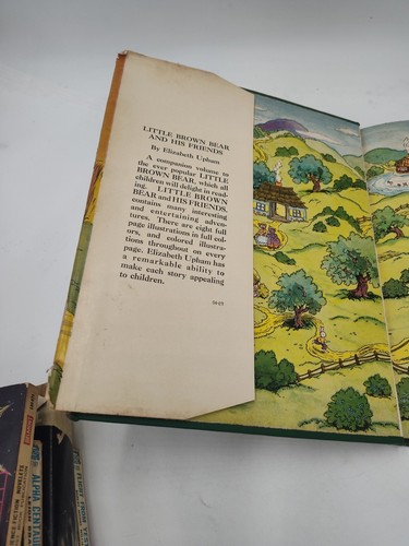 1952 "LITTLE BROWN BEAR AND HIS FRIENDS" by Elizabeth Upham, Platt & Munk - Picture 5 of 17