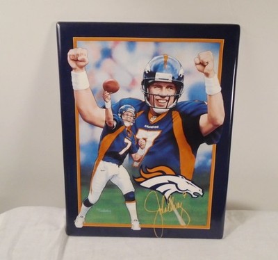 John Elway Portrait Of a Champion Plate 1999 Bradford Exchange Against All Odds