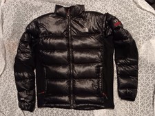 The North Face Puffer Jacket Uomo Taglia M 800 Piumino Serie Summit Nero Pertex