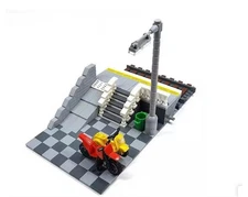 Railway or Metro Elevated Platform Building Bricks Set | General Jim's Toys | GJ