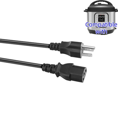 #ad Power Cord for Instant Pot Electric Pressure Cooker Rice Cooker Soy Milk Maker $4.79