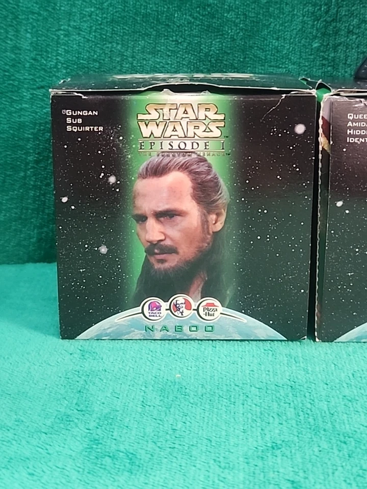 Lote de figuras de acción Star Wars Episodio I (3 figuras selladas, 1 abierta) ¡ENVÍO GRATUITO! Foto 2 de 4