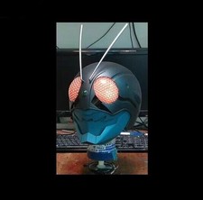 MASKED RIDER THE NEXT Resin Wearable LED Cosplay Gifts Toy 1/1 Kamen Helmet