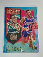 2019-20 Panini Court Kings Isiah Thomas Academy of Fine Arts #29 Detroit Pistons