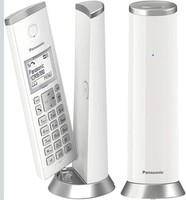Panasonic KX-TGK222EW Dect 2-Line Twin Cordless Telephone - White