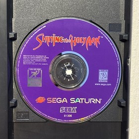 Shining The Holy Ark Sega Saturn Cib 100% Complete With Foam