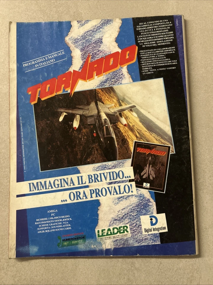 RIVISTA K - GUIDA AL DIVERTIMENTO ELETTRONICO Anno 5 N’ 11 Novembre 1993 - Immagine 2 di 4