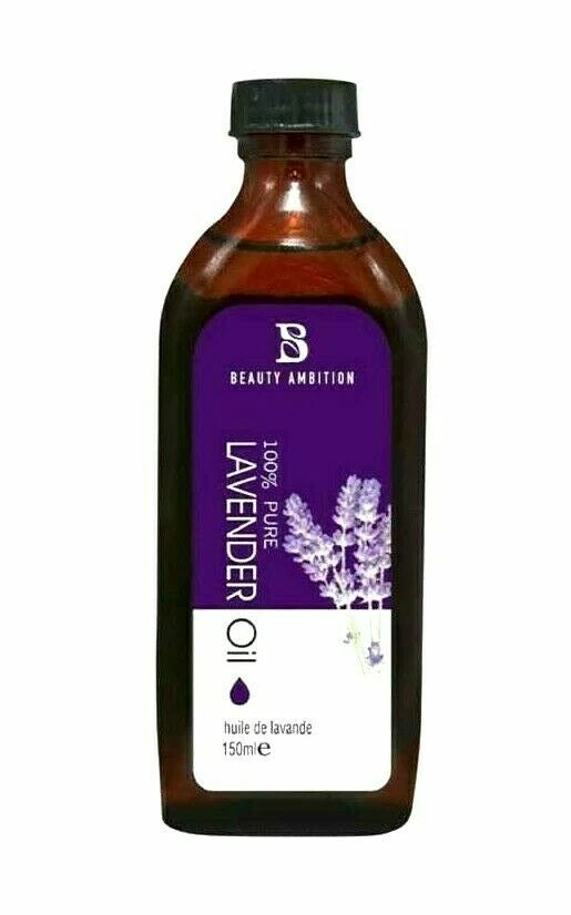 Essential Pure Lavender Oil 150ml By Beauty Ambition For Hair and Body