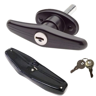 Gordon Glass Co. Truck Cap Locking T-Handle with Dust Cover - Clockwise
