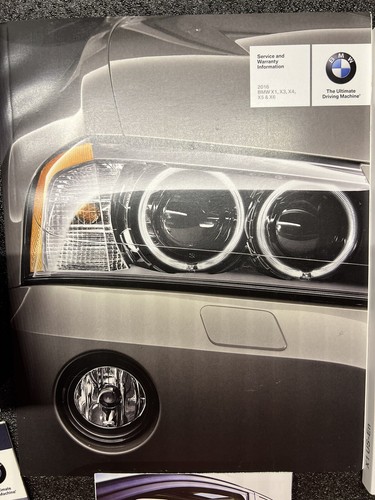 2016 BMW X1, X3, X4, X5, X6 Owners Manual With Case OEM CB0071 - Picture 2 of 5