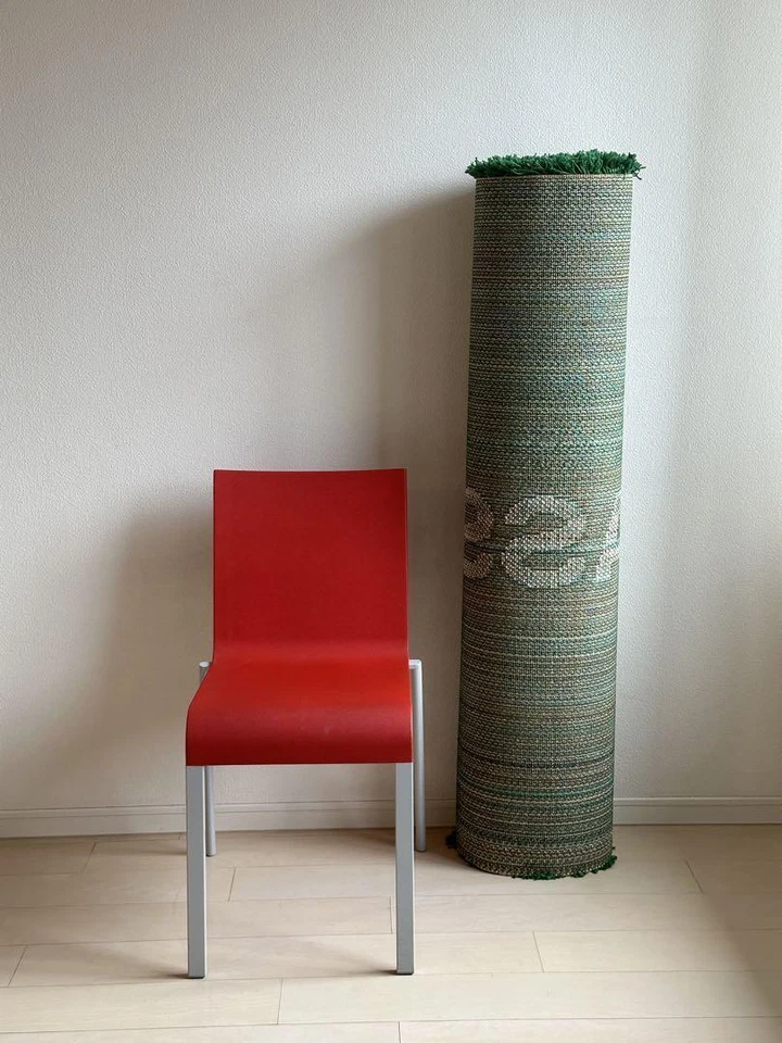 Alfombra Húmeda Virgil Abloh x IKEA Abloh Verde Off-White 195 x 132 cm Usada Foto 4 de 4