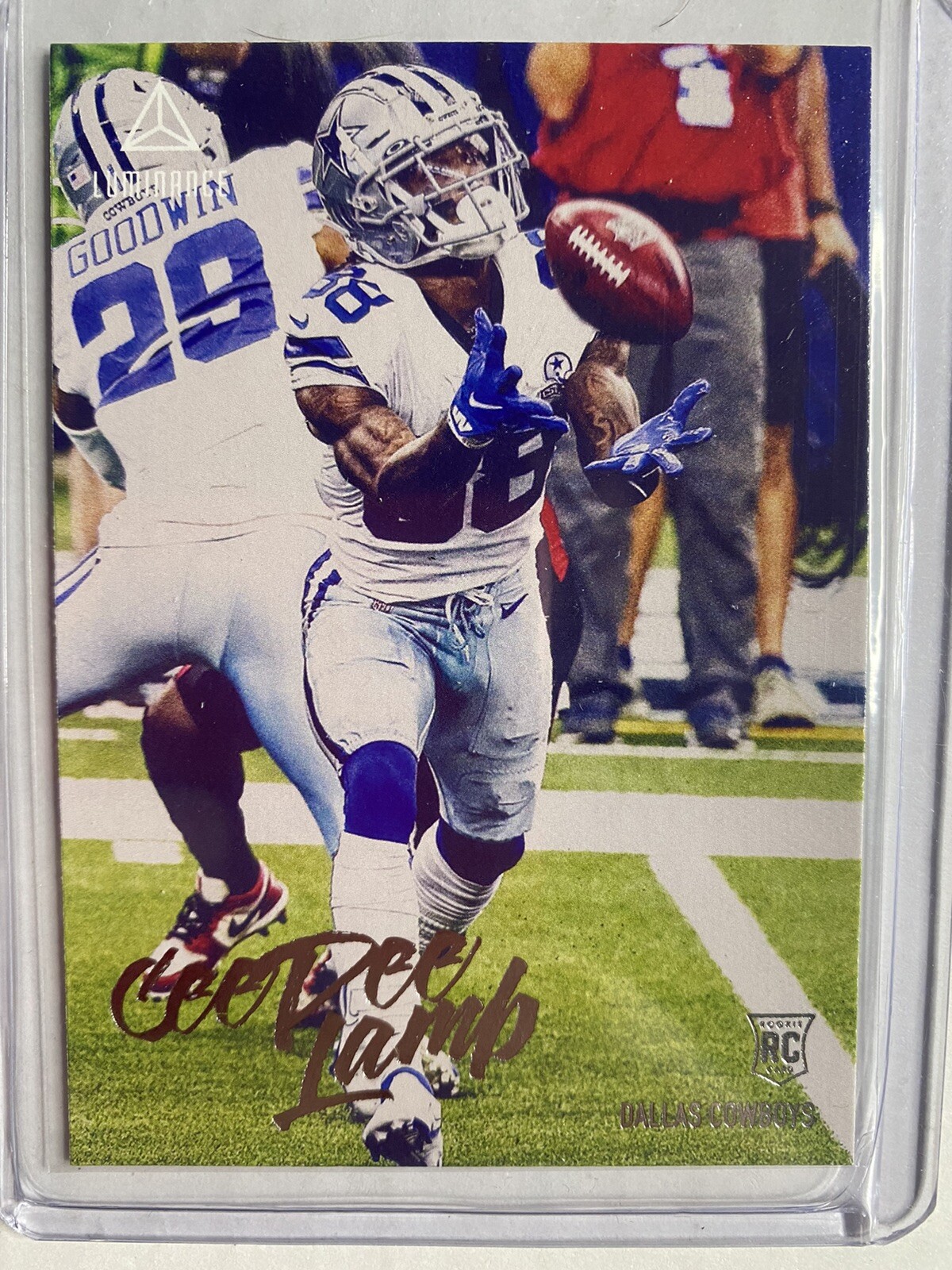 2020 Panini Chronicles - Luminance Rookie  #206 CeeDee Lamb (RC)