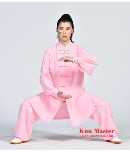 Martial Art Uniform Tai Chi Clothes Kung Fu Set Wushu Clothing For Woman Wudang - Picture 17 of 25