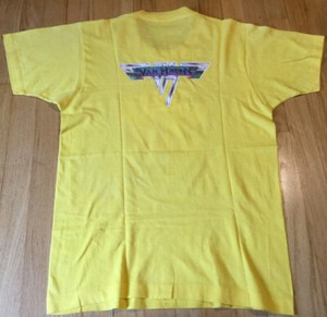 van halen baseball shirt