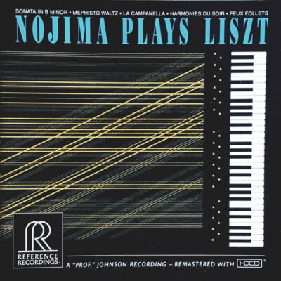 REFERENCE RECORDINGS RR-025  NOJIMA PLAYS LISZT HDCD sealed new!